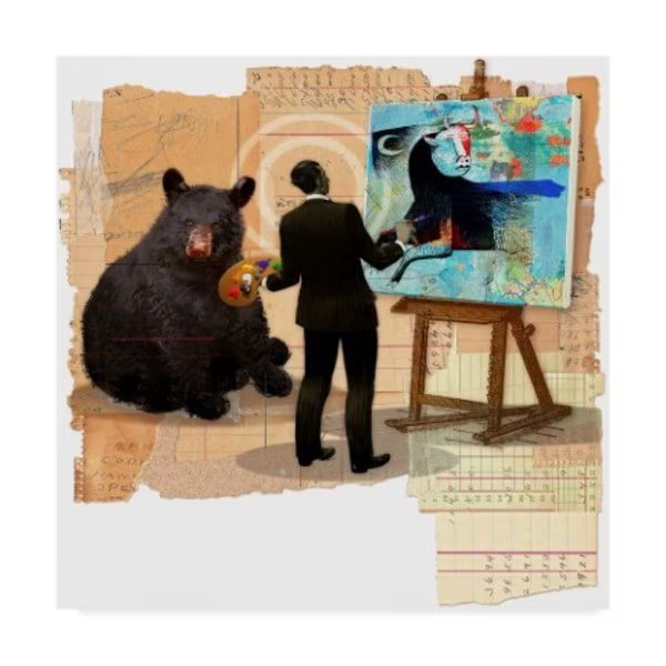 Anthony Freda 'Bull Spin' Canvas Art, 14x14, Trademark Fine Art, Mfr#: ALI38616-C1414GG